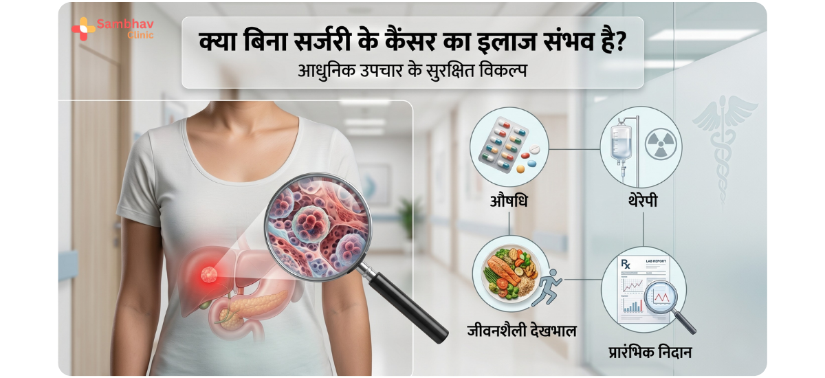 cancer ka ilaj bina surgery