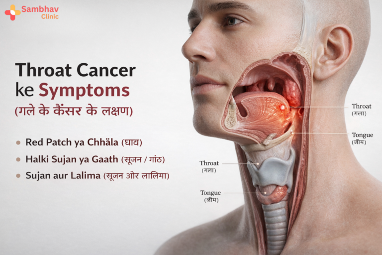 Throat Cancer Symptoms in Hindi: Throat Cancer ke Early Symptoms kya hote hain?