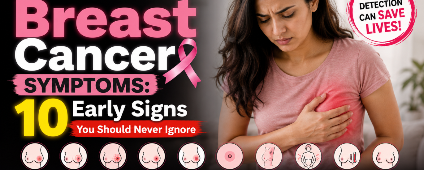 Breast cancer symptoms and 10 early signs women should never ignore – Sambhav Clinic