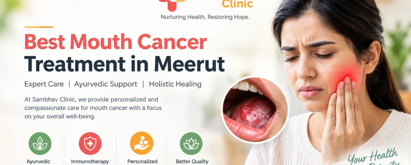 Best Mouth Cancer Treatment in Meerut at Sambhav Clinic