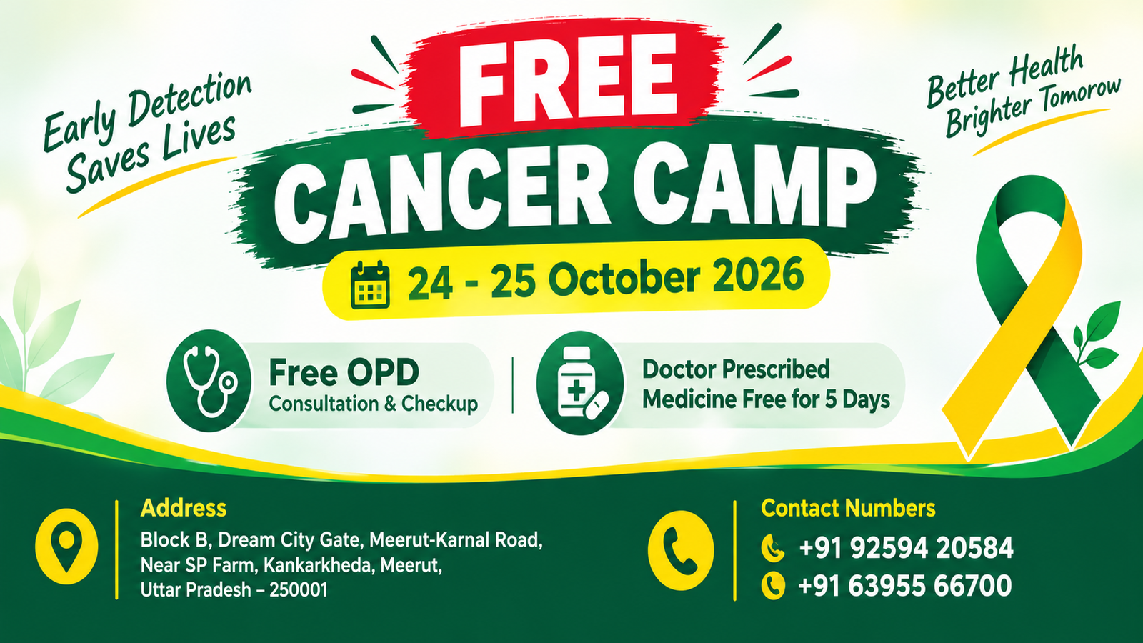freecancer_meerut 23-24oct