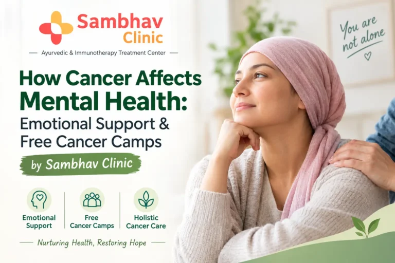 How Cancer Affects Mental Health: Emotional Support & Free Cancer Camps by Sambhav Clinic